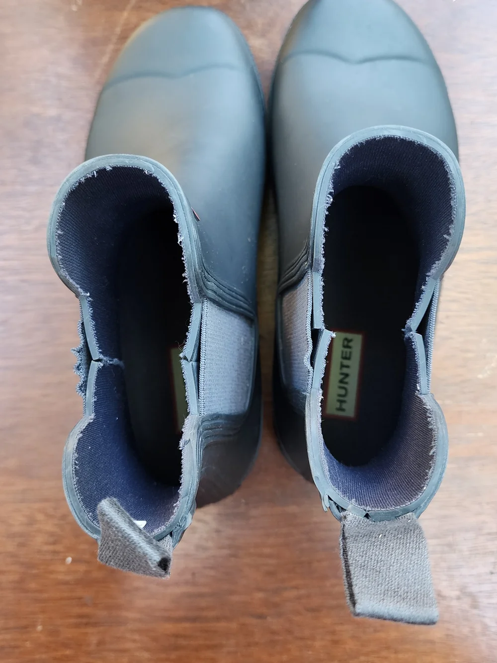 Hunter Original Chelsea Waterproof Rubber Rain Boots Matte Black [7]